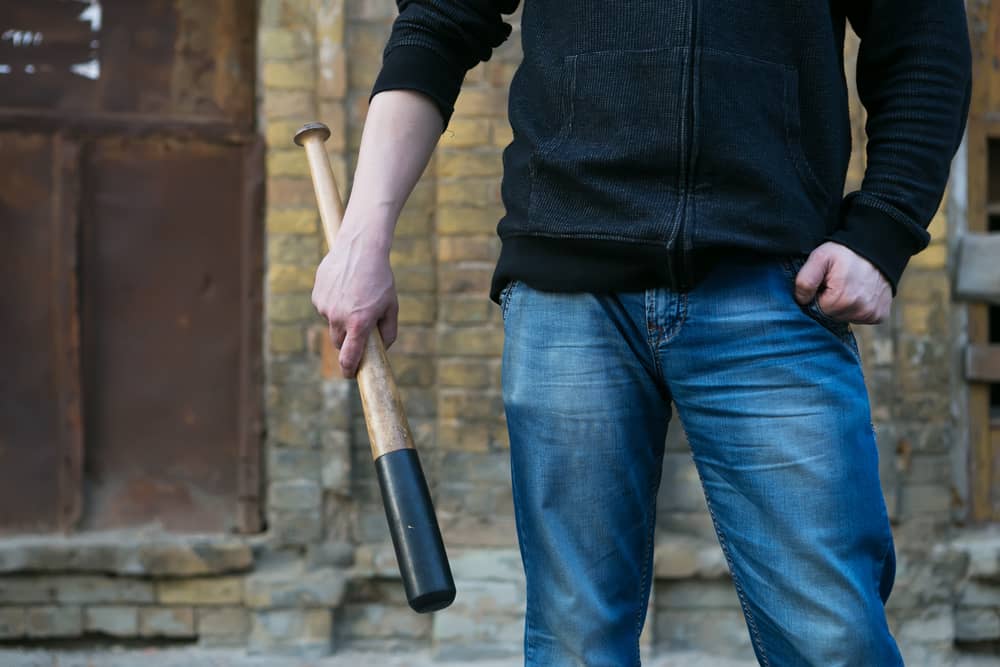 Photo of A Man Holding a Baseball Bat