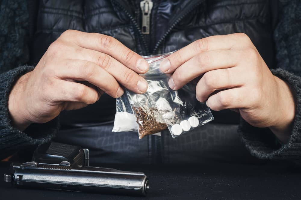 Man with Drugs Photo of a Man with Drugs